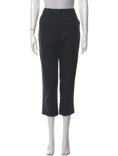 Pre-owned 3.1 Phillip Lim Straight Leg Pants In Black