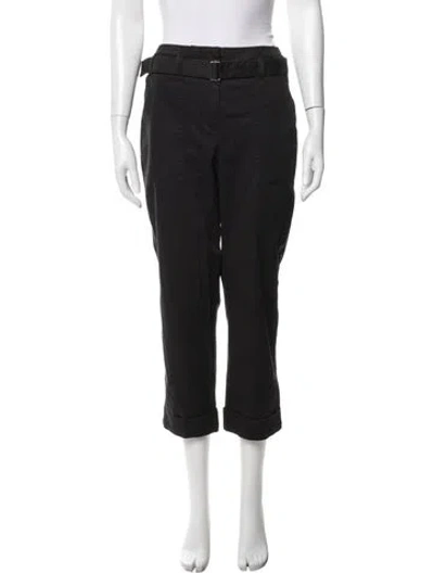 Pre-owned 3.1 Phillip Lim Straight Leg Pants In Black