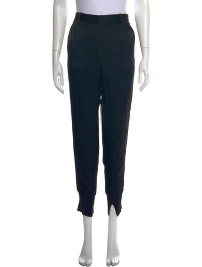 Pre-owned 3.1 Phillip Lim Straight Leg Pants In Black