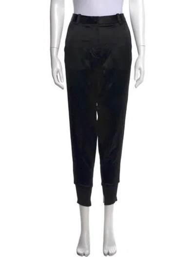 Pre-owned 3.1 Phillip Lim Straight Leg Pants In Black