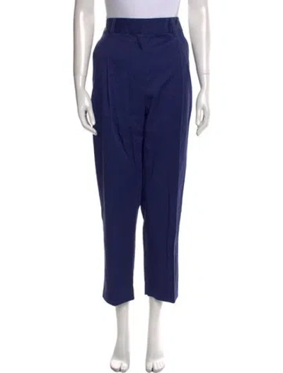 Pre-owned 3.1 Phillip Lim Straight Leg Pants In Blue