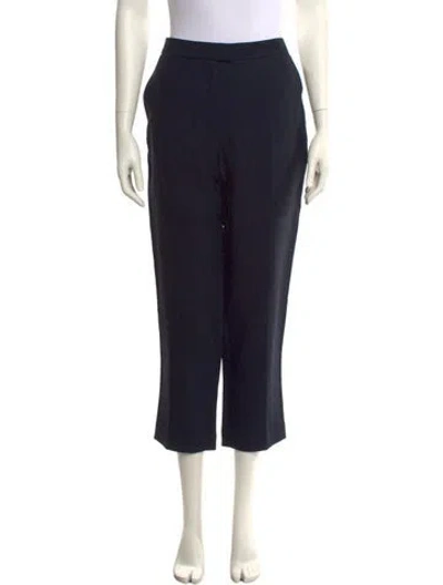 Pre-owned 3.1 Phillip Lim Straight Leg Pants In Blue
