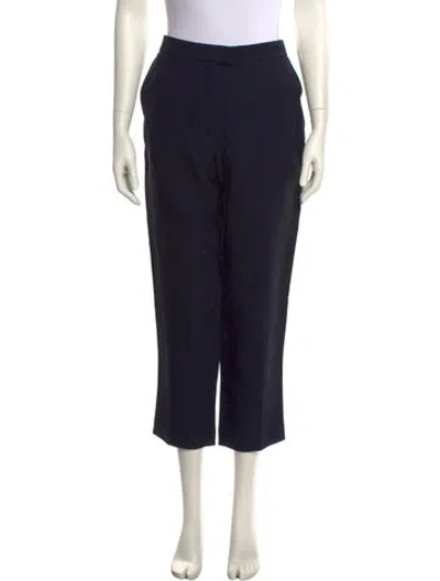 Pre-owned 3.1 Phillip Lim Straight Leg Pants In Blue