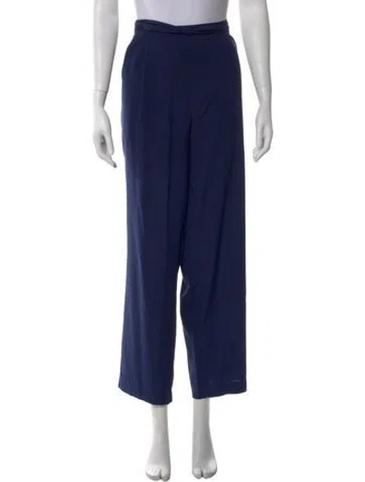 Pre-owned 3.1 Phillip Lim Straight Leg Pants In Blue