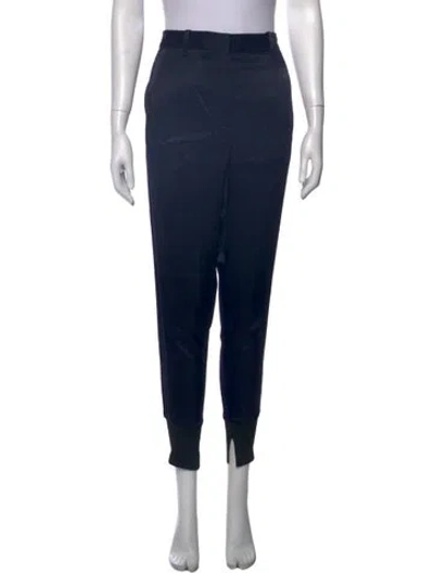 Pre-owned 3.1 Phillip Lim Straight Leg Pants In Blue