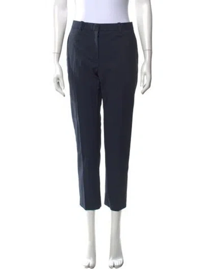 Pre-owned 3.1 Phillip Lim Straight Leg Pants In Blue