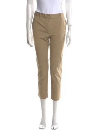 Pre-owned 3.1 Phillip Lim Straight Leg Pants In Brown