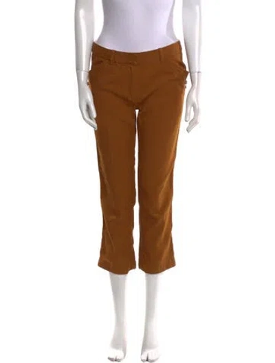 Pre-owned 3.1 Phillip Lim Straight Leg Pants In Brown