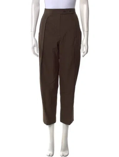 Pre-owned 3.1 Phillip Lim Straight Leg Pants In Brown