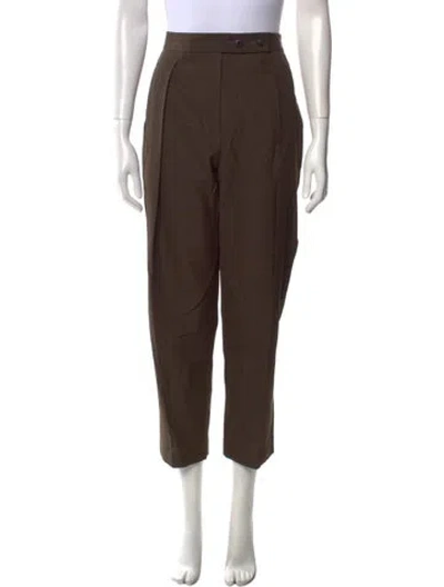 Pre-owned 3.1 Phillip Lim Straight Leg Pants In Brown