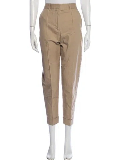 Pre-owned 3.1 Phillip Lim Straight Leg Pants In Brown