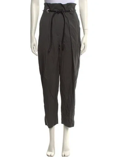 Pre-owned 3.1 Phillip Lim Straight Leg Pants In Gray