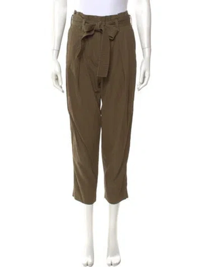 Pre-owned 3.1 Phillip Lim Straight Leg Pants In Green