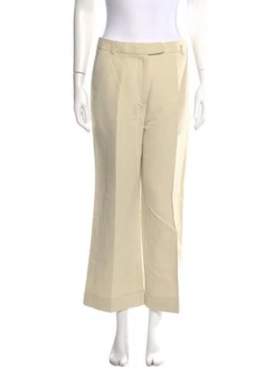 Pre-owned 3.1 Phillip Lim Straight Leg Pants In Neutral