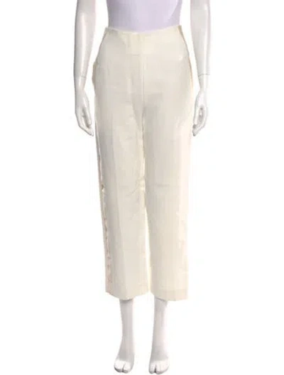Pre-owned 3.1 Phillip Lim Straight Leg Pants In Neutral