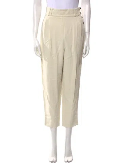 Pre-owned 3.1 Phillip Lim Straight Leg Pants In Neutral