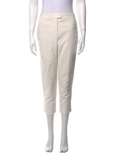 Pre-owned 3.1 Phillip Lim Straight Leg Pants In Neutrals