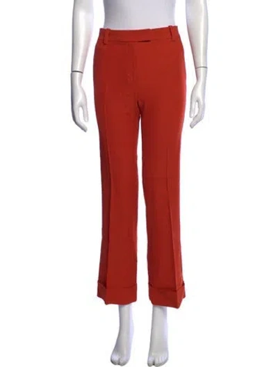 Pre-owned 3.1 Phillip Lim Straight Leg Pants In Orange