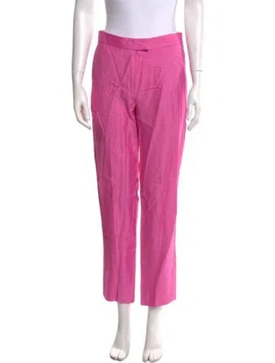 Pre-owned 3.1 Phillip Lim Straight Leg Pants In Pink