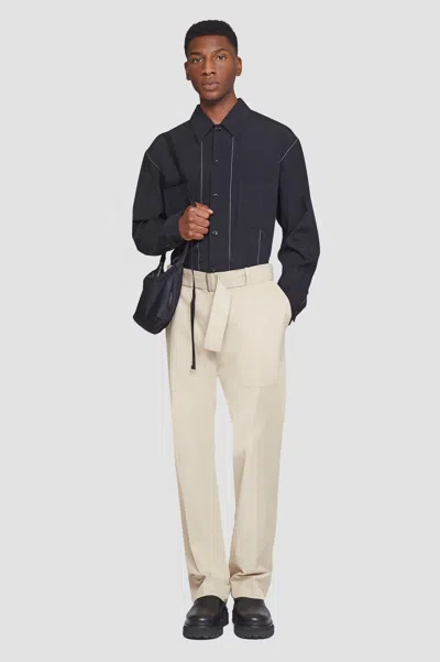 3.1 Phillip Lim Straight Leg Trouser In Khaki