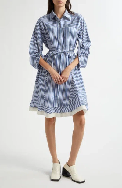 3.1 PHILLIP LIM 3.1 PHILLIP LIM STRIPE TIE WAIST SHIRTDRESS