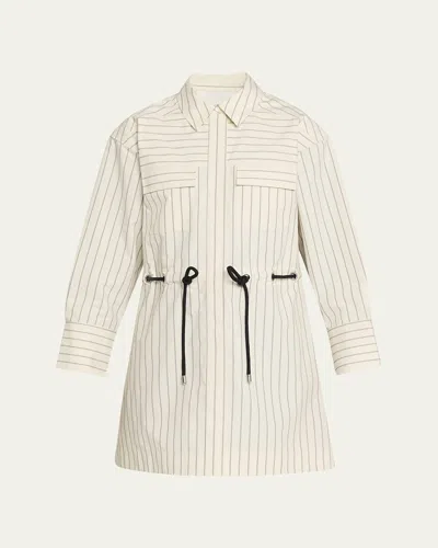 3.1 Phillip Lim Striped Belted Mini Shirtdress