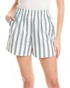 3.1 Phillip Lim Striped Boxer Short In White