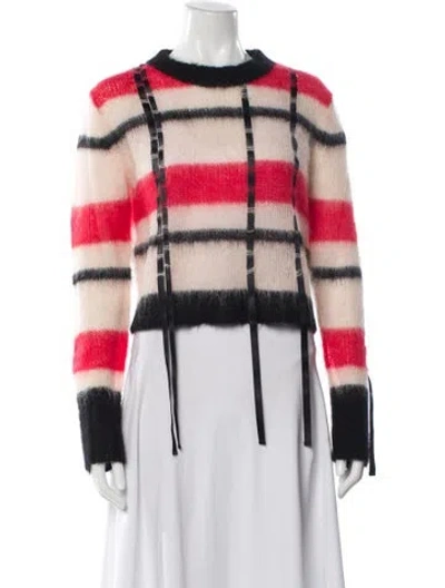 Pre-owned 3.1 Phillip Lim Striped Crew Neck Sweater