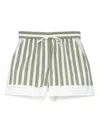 3.1 Phillip Lim Striped Drawstring Shorts