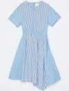 3.1 Phillip Lim Striped Dress In Blue