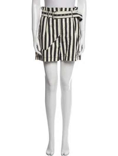 Pre-owned 3.1 Phillip Lim Striped Knee-length Shorts In White