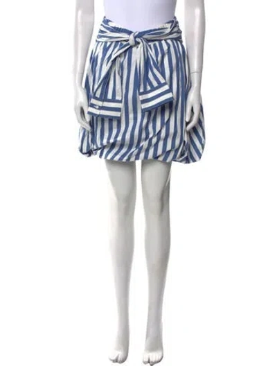 Pre-owned 3.1 Phillip Lim Striped Mini Skirt W/ Tags In Multi