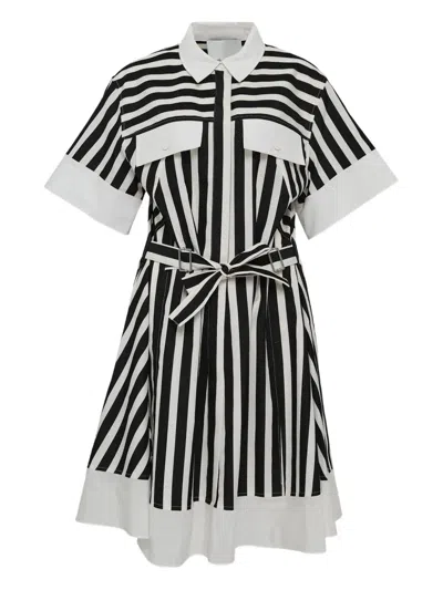 3.1 Phillip Lim Striped Shirt Dress In White