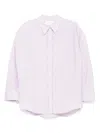 3.1 Phillip Lim Striped Shirt In Purple