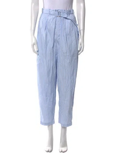 Pre-owned 3.1 Phillip Lim Striped Straight Leg Pants In Multi