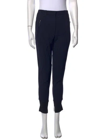 Pre-owned 3.1 Phillip Lim Striped Straight Leg Pants W/ Tags In Black