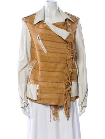 Pre-owned 3.1 Phillip Lim Striped Vest In Neutral