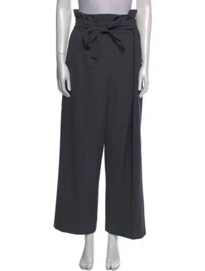 Pre-owned 3.1 Phillip Lim Striped Wide Leg Pants W/ Tags In Gray