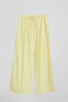 3.1 Phillip Lim Structured Cotton Pull On Straight Leg Pants In Multi