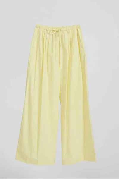 3.1 Phillip Lim Structured Cotton Pull On Straight Leg Pants In Multi