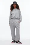 3.1 Phillip Lim Stud Embellished Oversized Hoodie In Gray