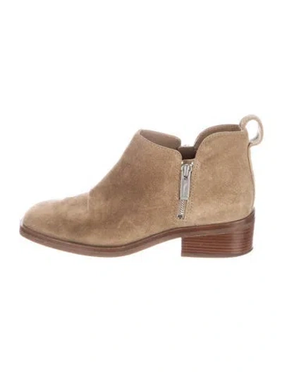 Pre-owned 3.1 Phillip Lim Suede Boots In Brown