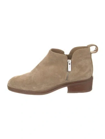 Pre-owned 3.1 Phillip Lim Suede Boots In Neutral