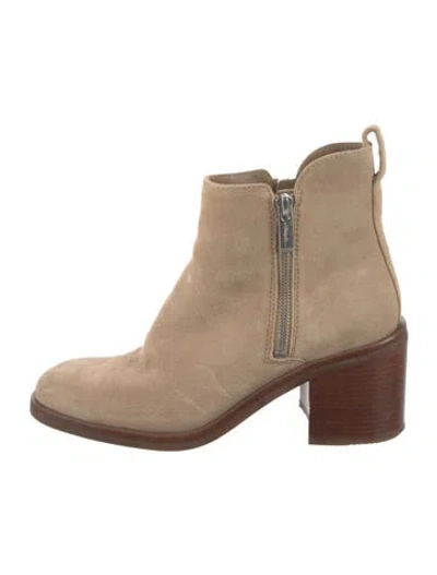 Pre-owned 3.1 Phillip Lim Suede Boots In Neutral
