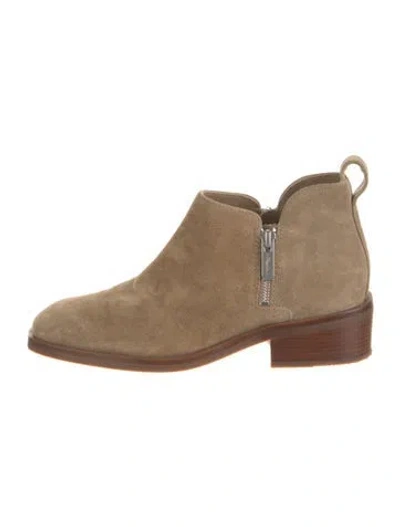 Pre-owned 3.1 Phillip Lim Suede Boots In Neutral