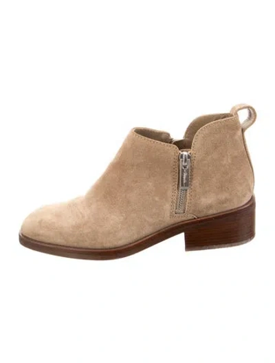 Pre-owned 3.1 Phillip Lim Suede Boots In Neutral