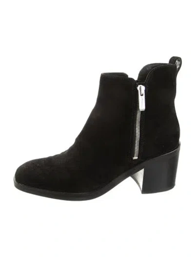Pre-owned 3.1 Phillip Lim Suede Chelsea Boots In Black