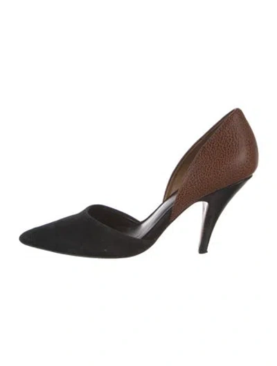 Pre-owned 3.1 Phillip Lim Suede D'orsay Pumps In Brown