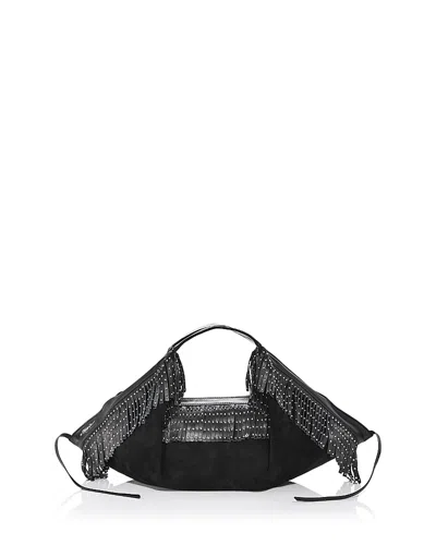 3.1 Phillip Lim Suede Original Luna With Fringe In Pattern