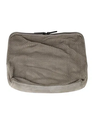 Pre-owned 3.1 Phillip Lim Suede Portfolio In Neutral